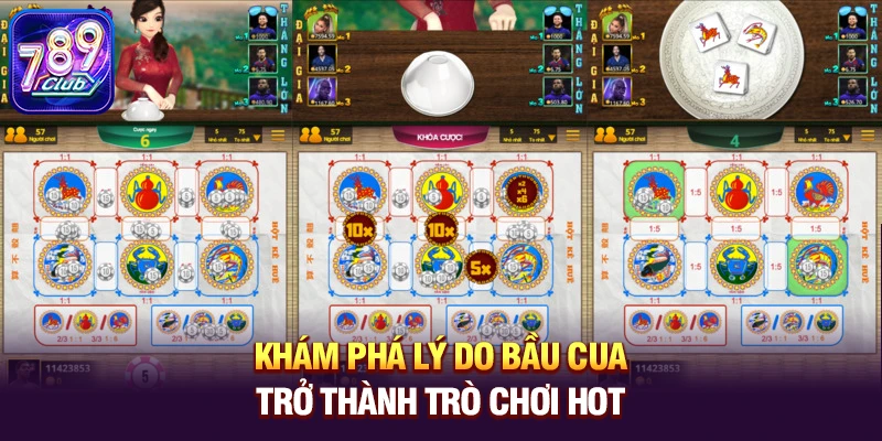 kham pha ly do bau cua tro thanh tro choi hot Khám phá lý do Bầu Cua trở thành trò chơi hot