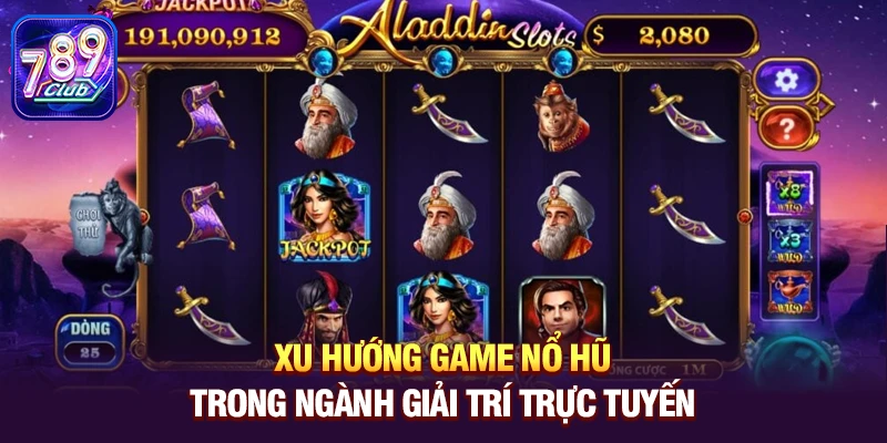 Xu hướng game nổ hũ trong ngành giải trí trực tuyến